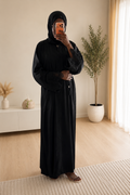 Abaya Maya noir – Nidha Premium