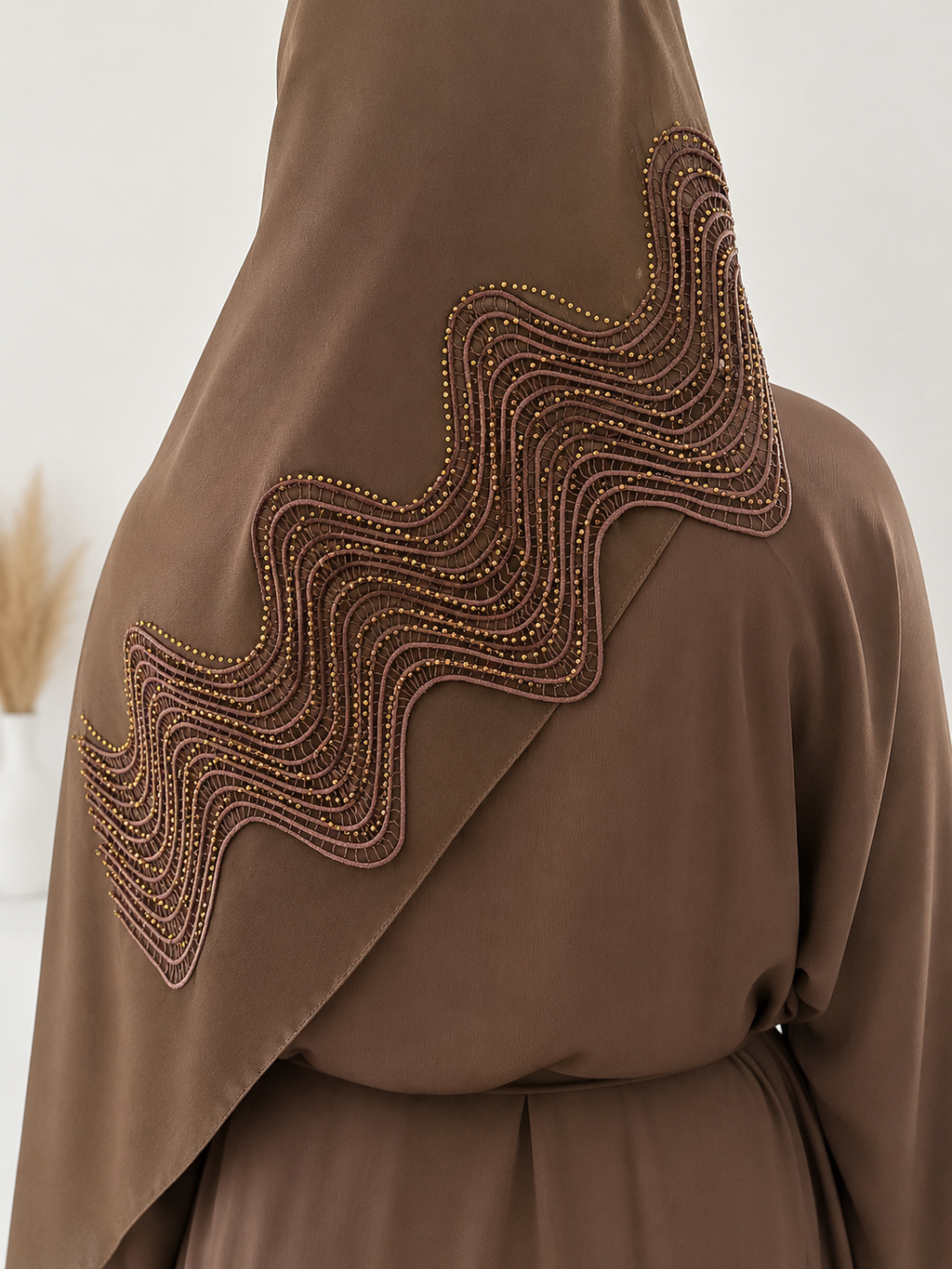 Abaya Maya bleu marine – Nidha Premium